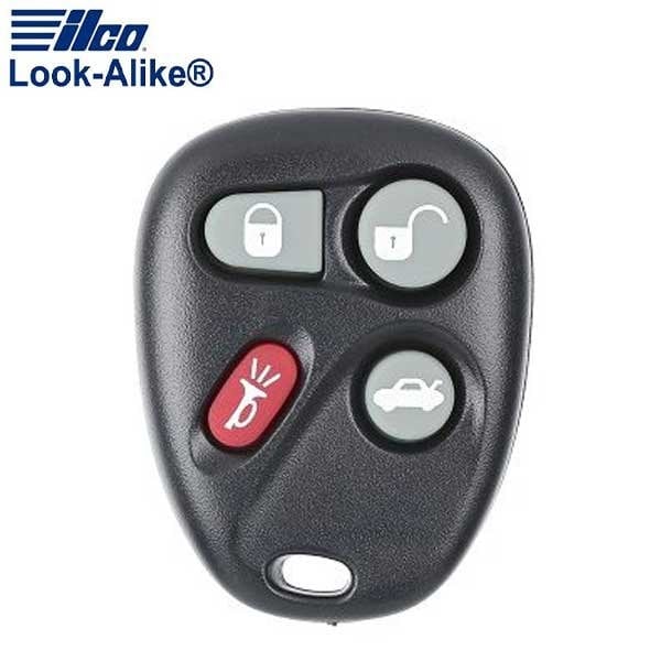 LAL RKE-GM-4B4 GENERAL MOTORS 4 BUTTON REMOTE KEYLESS ENTRY